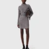 2-in-1 gebreide mini-jurk
