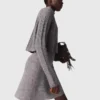 2-in-1 gebreide mini-jurk