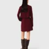 2-in-1 gebreide mini-jurk