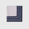 60×60 zijden bandana met print