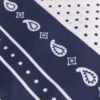 60×60 zijden bandana met print