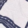 60×60 zijden bandana met print