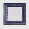 60×60 zijden bandana met print