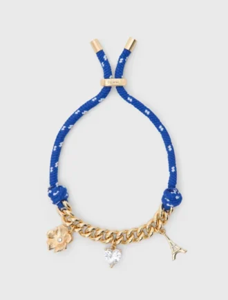 Armband met maritieme koordketting