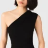 Asymmetrische bodysuit