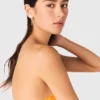 Asymmetrische jurk van linnenmix