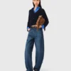 Ballonjeans met martingale