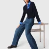 Ballonjeans met martingale