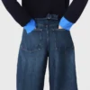 Ballonjeans met martingale