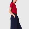 Bermudashort van linnenmix