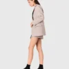 Blazer met strepen van strass