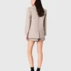 Blazer met strepen van strass