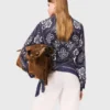 Blouse met bandana-print