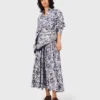 Blouse met fruitprint