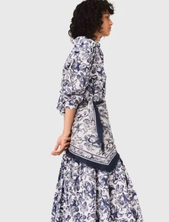 Blouse met fruitprint