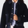 Bouclé- en denimjas