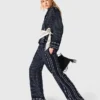 Broek met bandana-print