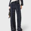 Broek met bandana-print