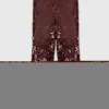 Broek met paillettenborduursel