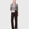 Broek met rechte strepen