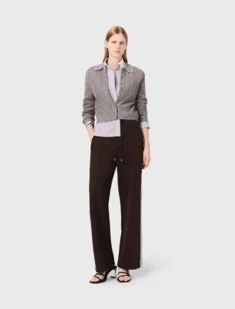 Broek met rechte strepen