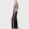 Broek met rechte strepen