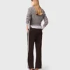 Broek met rechte strepen
