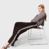 Broek met rechte strepen