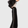 Broek met strassband