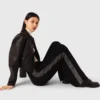 Broek met strassband