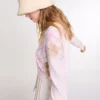 Buckethoed van imitatiebont