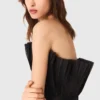 Bustierjurk van tule en organza