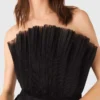 Bustierjurk van tule en organza