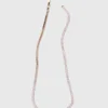 Cascade diamanté ketting