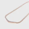 Cascade diamanté ketting