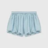 Chambray ballonrokje