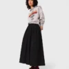 Cropped sweatshirt met geborduurd logo