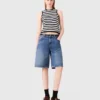 Denim bermuda