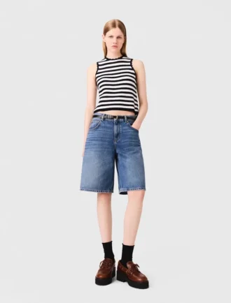 Denim bermuda