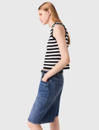 Denim bermuda