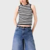 Denim bermuda