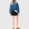 Denim bomberjack