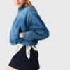 Denim bomberjack