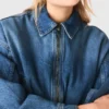 Denim bomberjack