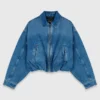 Denim bomberjack