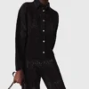 Denim shirt met strass