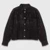 Denim shirt met strass