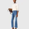 Denimjeans met zakken
