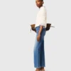 Denimjeans met zakken