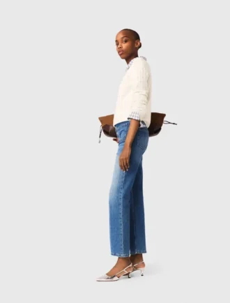 Denimjeans met zakken